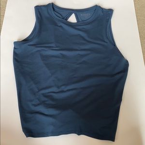 Athleta Essence Open Back Tank Teal XS & S